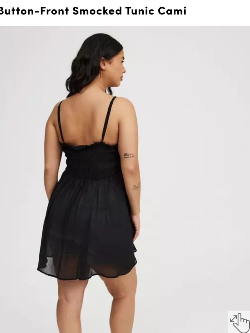 Mesh Tunic Cami - Picture 3 of 3